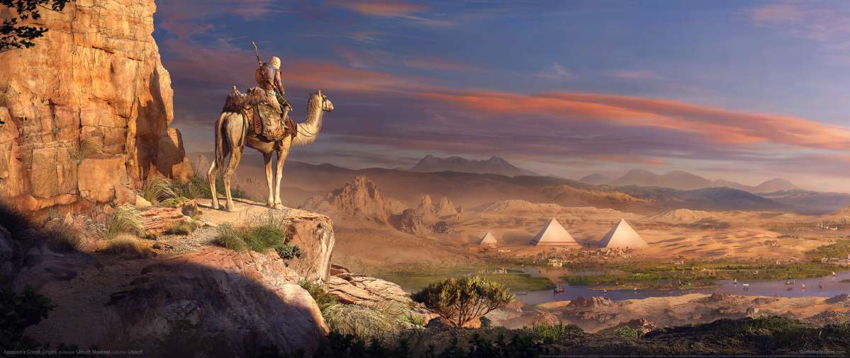Assassin's Creed: Origins ultrawide fondo de escritorio 03