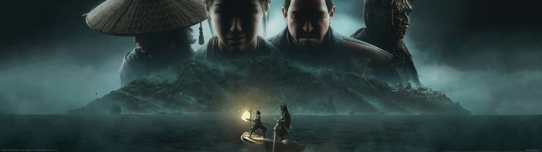 Assassin's Creed: Shadows - Claws of Awaji superwide fondo de escritorio 01
