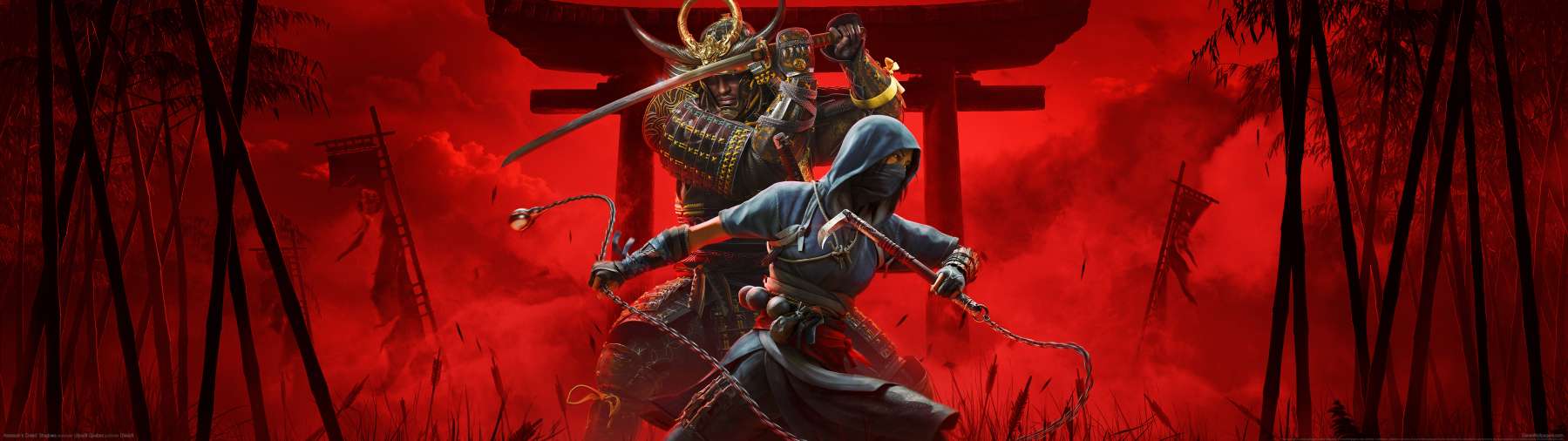 Assassin's Creed: Shadows superwide fondo de escritorio 01