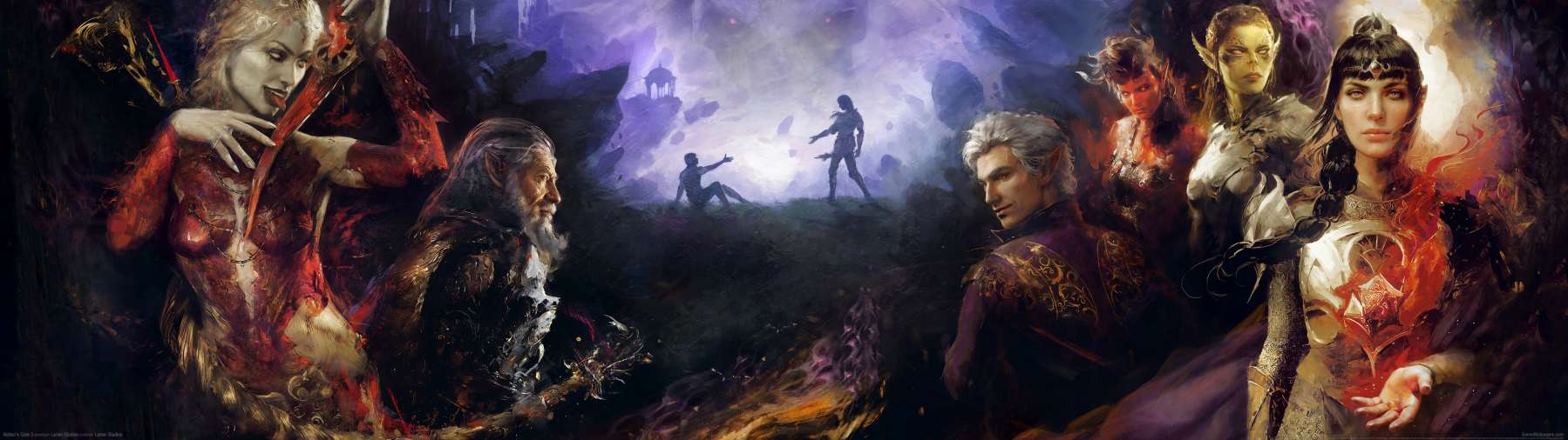 Baldur's Gate 3 superwide fondo de escritorio 11
