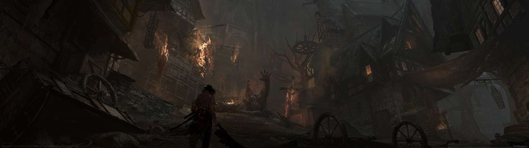 Castlevania fan art superwide fondo de escritorio 01