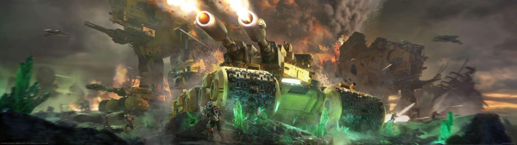 Command & Conquer: Legions superwide fondo de escritorio 01