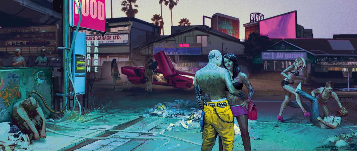 Cyberpunk 2077 fondo de escritorio