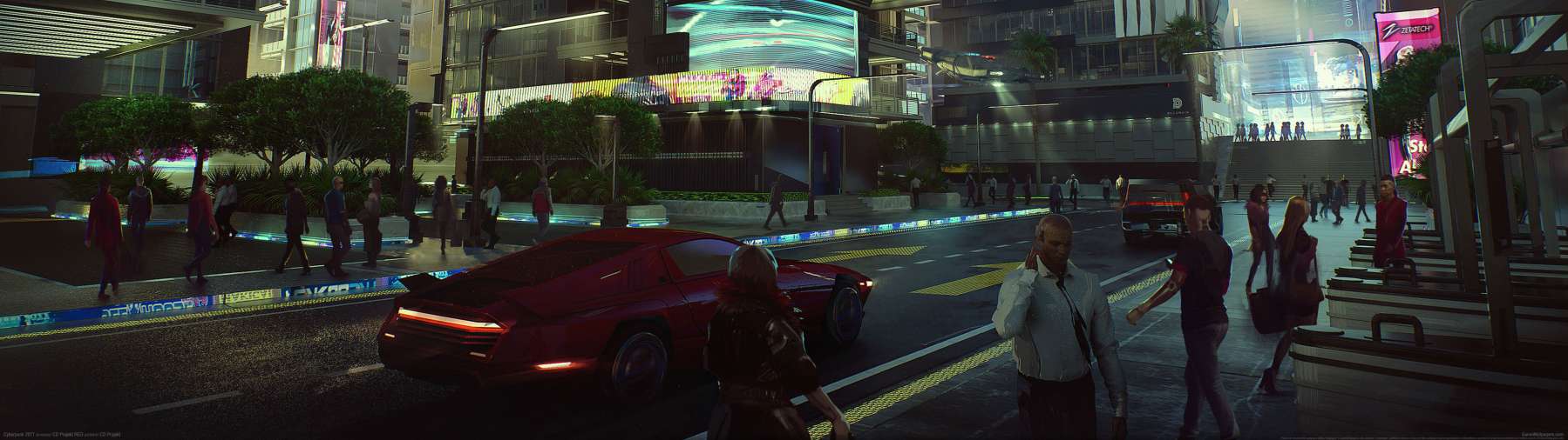 Cyberpunk 2077 superwide fondo de escritorio 56