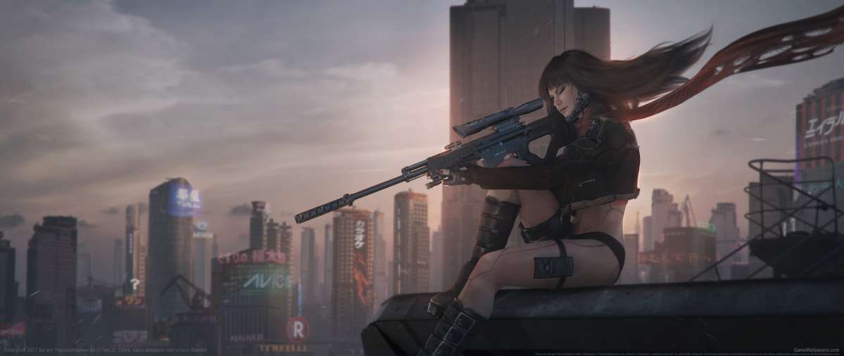 Cyberpunk 2077 fan art fondo de escritorio