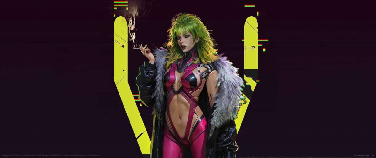 Cyberpunk 2077 fan art fondo de escritorio