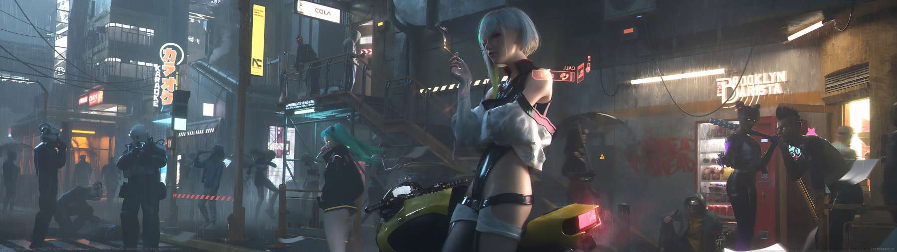 Cyberpunk: Edgerunners fan art fondo de escritorio
