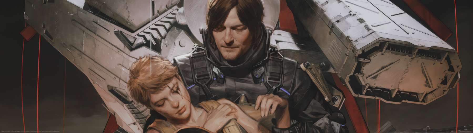 Death Stranding 2: On the Beach superwide fondo de escritorio 01