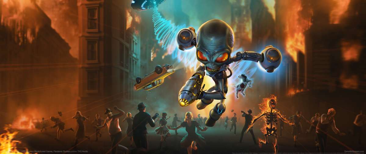 Destroy All Humans 2020 ultrawide fondo de escritorio 01