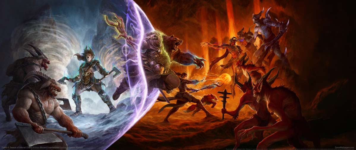 Diablo 4: Season of Infernal Chaos ultrawide fondo de escritorio 01
