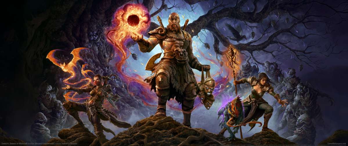 Diablo 4: Season of Witchcraft fondo de escritorio