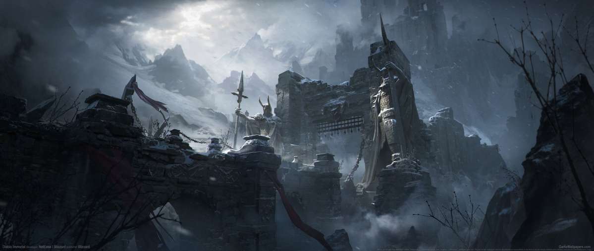 Diablo Immortal ultrawide fondo de escritorio 34