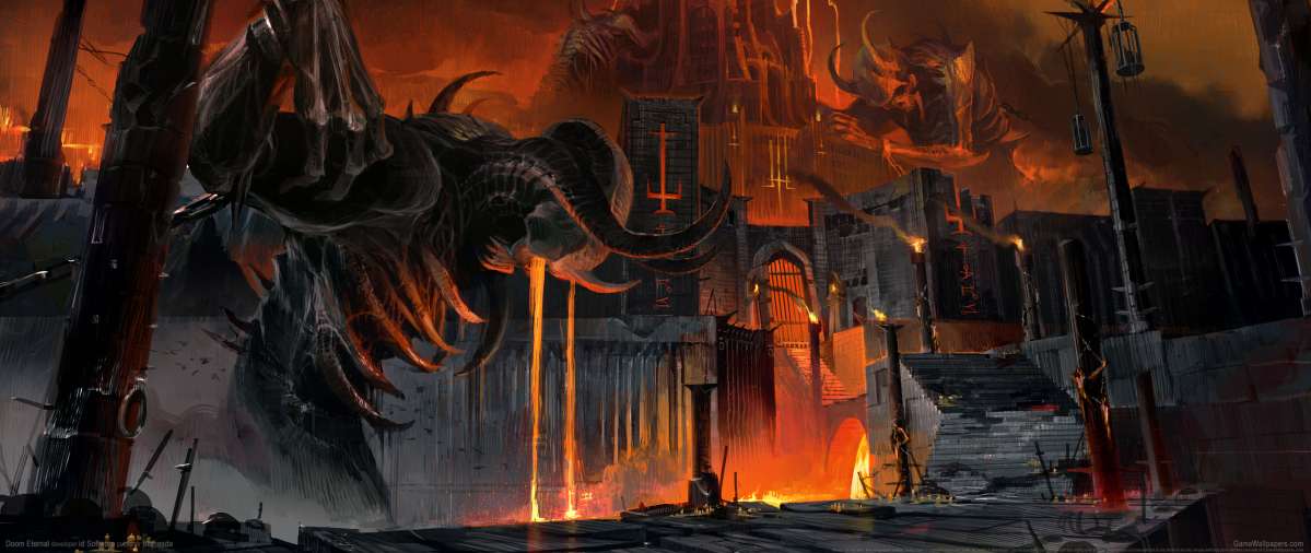 Doom Eternal ultrawide fondo de escritorio 02