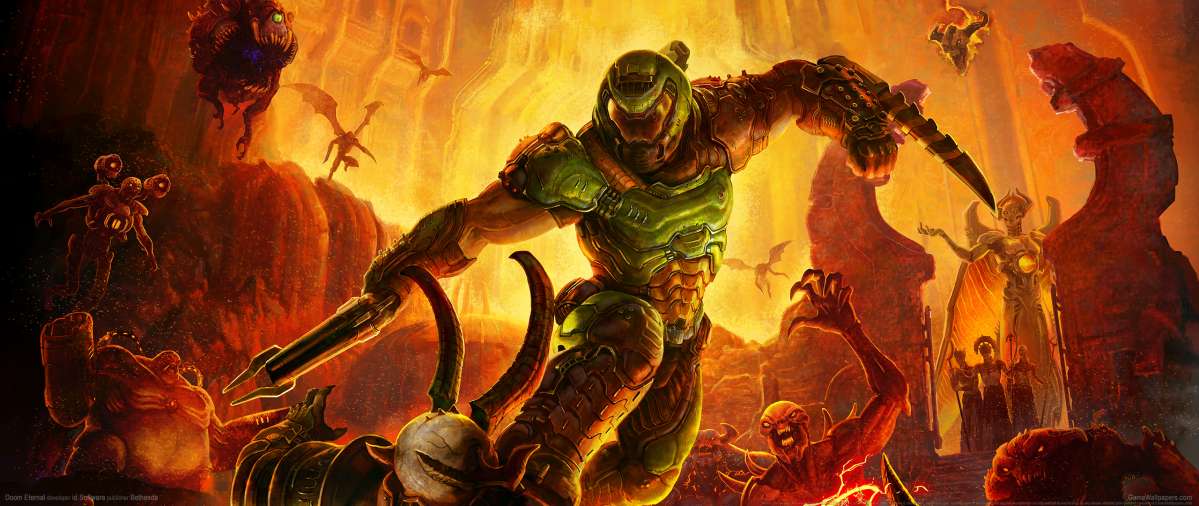 Doom Eternal ultrawide fondo de escritorio 06