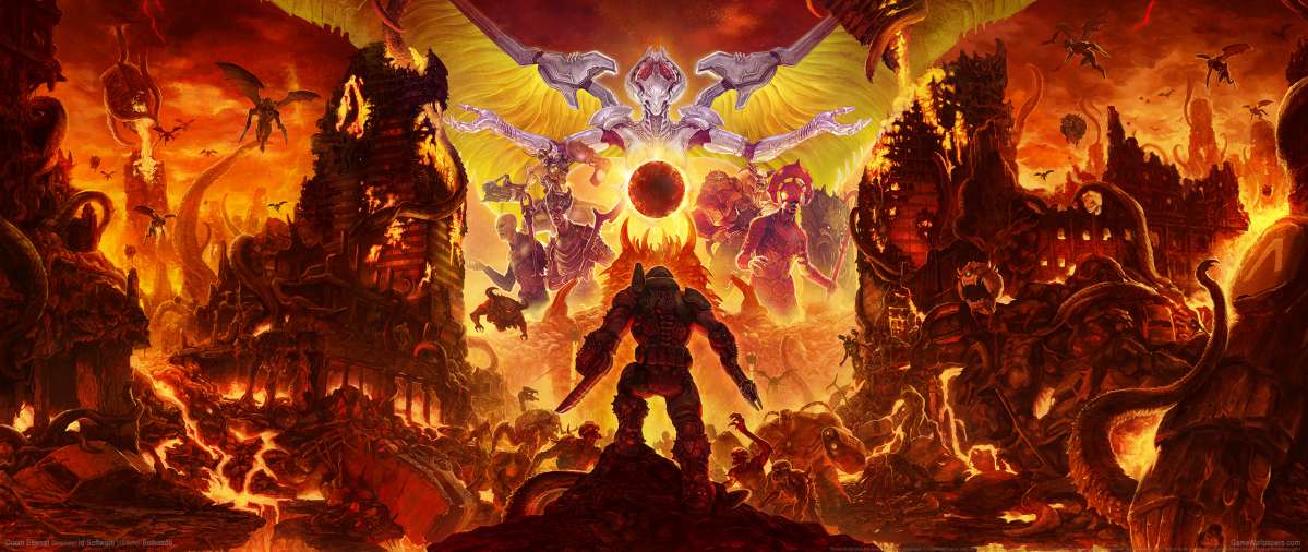 Doom Eternal ultrawide fondo de escritorio 08
