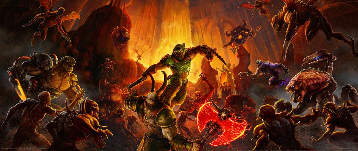 Doom Eternal ultrawide fondo de escritorio 09