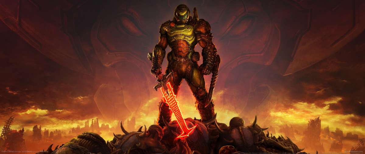 Doom Eternal ultrawide fondo de escritorio 14