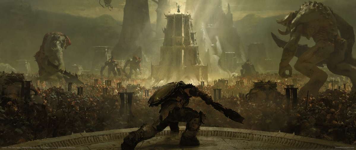 Doom: The Dark Ages - Revelations ultrawide fondo de escritorio 02