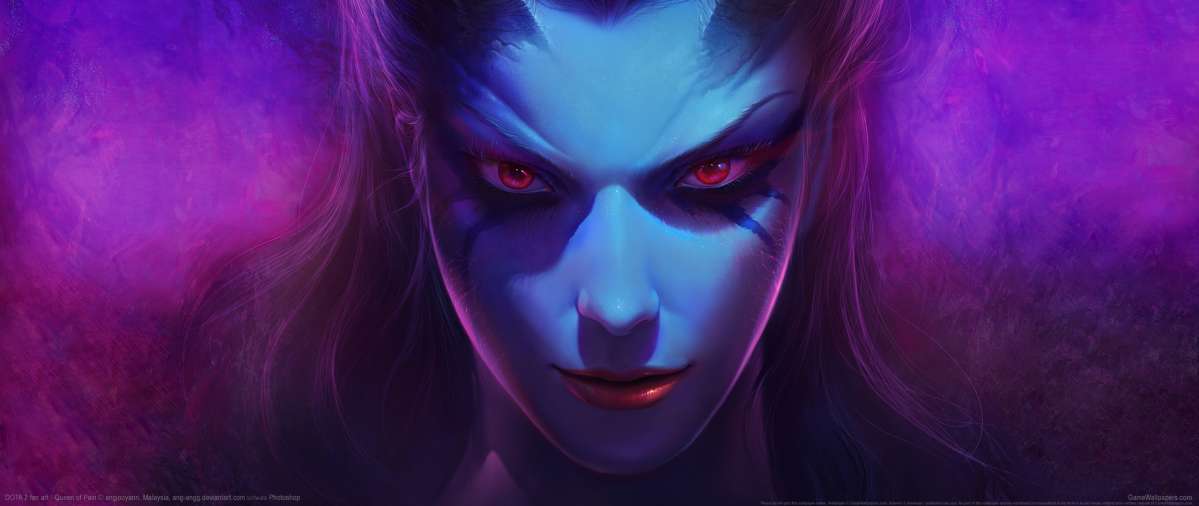 Dota 2 fan art ultrawide fondo de escritorio 01