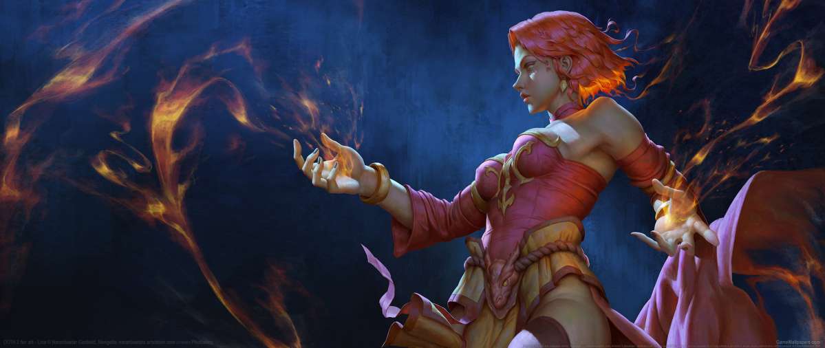 Dota 2 fan art ultrawide fondo de escritorio 02