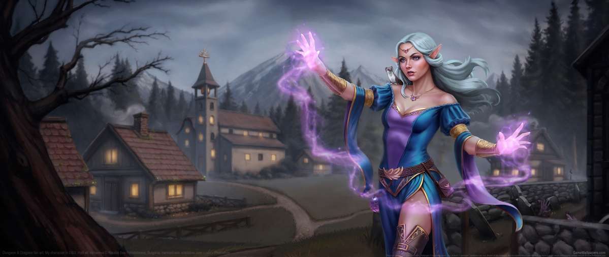 Dungeons & Dragons fan art fondo de escritorio