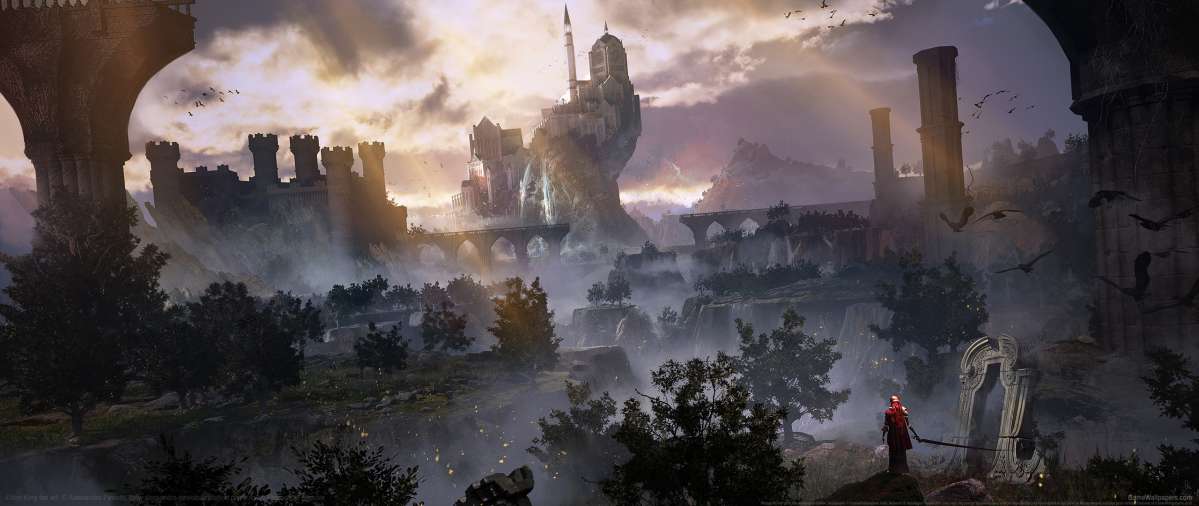 Elden Ring fan art ultrawide fondo de escritorio 02