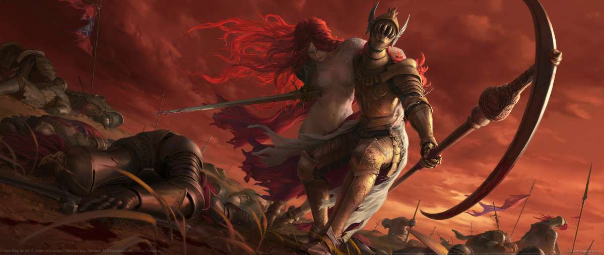 Elden Ring fan art fondo de escritorio