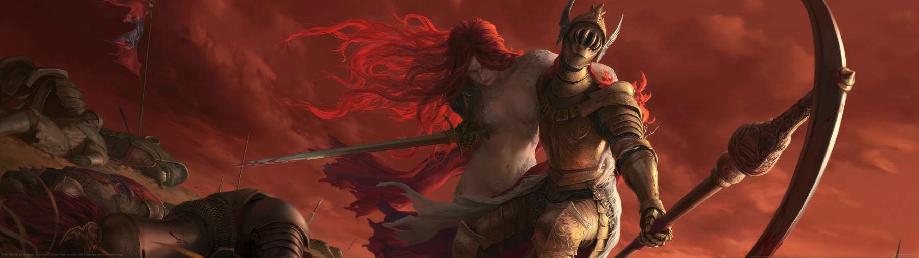 Elden Ring fan art fondo de escritorio