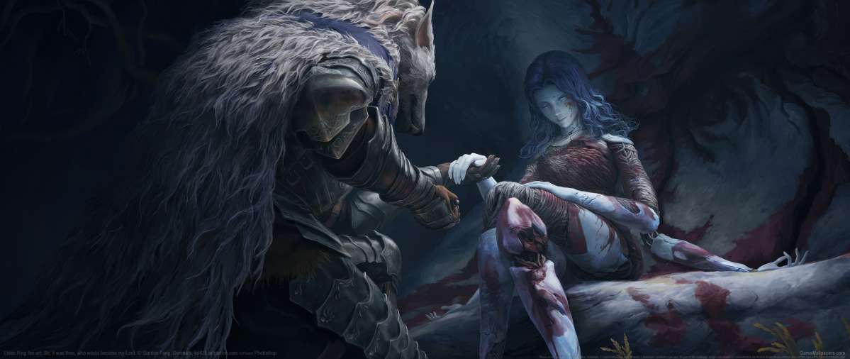 Elden Ring fan art fondo de escritorio