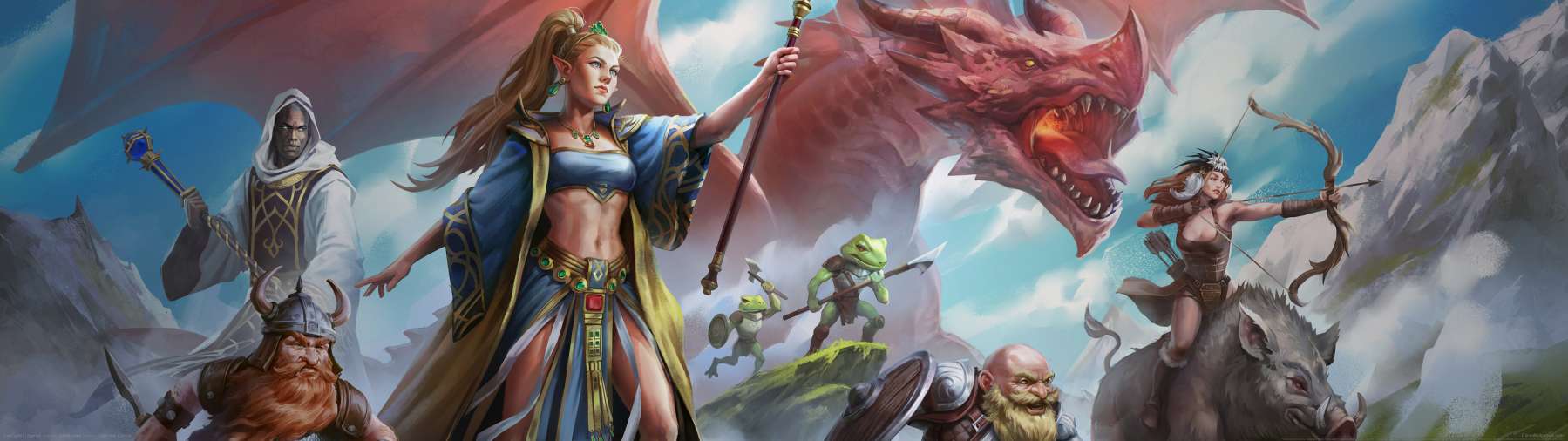 EverQuest Legends superwide fondo de escritorio 01