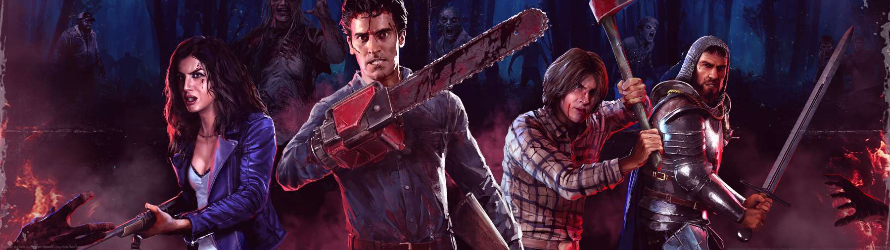 Evil Dead: The Game superwide fondo de escritorio 01