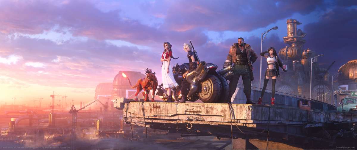 Final Fantasy VII Remake Intergrade ultrawide fondo de escritorio 01