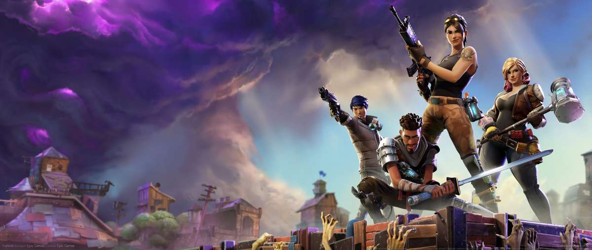 Fortnite ultrawide fondo de escritorio 03