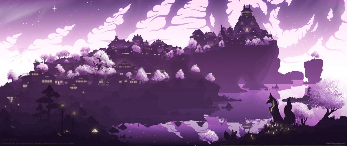 Genshin Impact fan art ultrawide fondo de escritorio 03