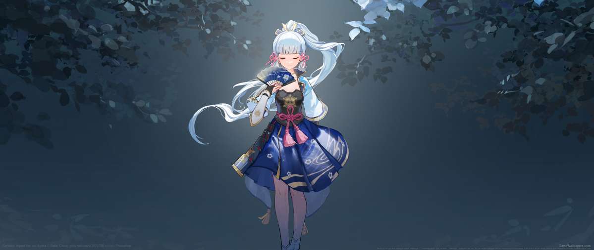 Genshin Impact fan art ultrawide fondo de escritorio 06