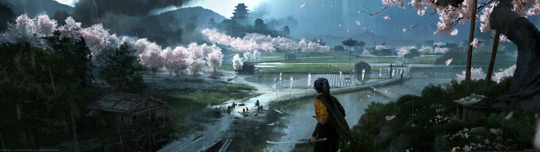 Ghost of Yotei fondo de escritorio