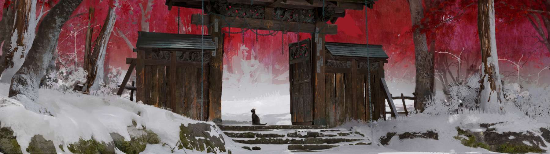 Ghost of Yotei fondo de escritorio