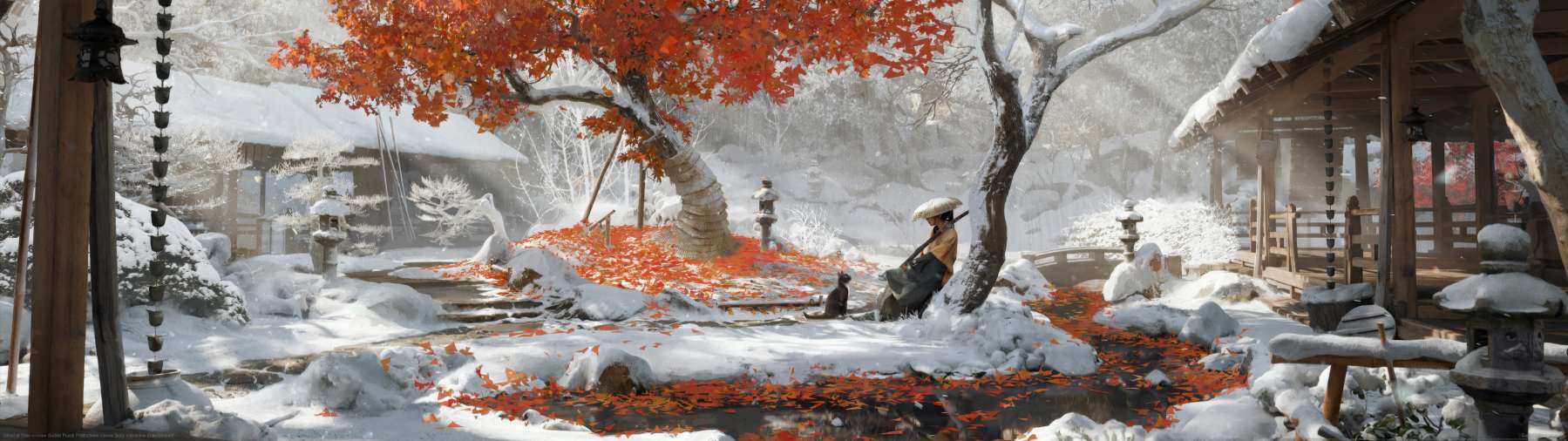 Ghost of Yotei fondo de escritorio