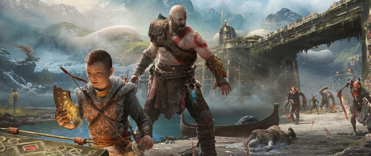 God of War 2017 fondo de escritorio