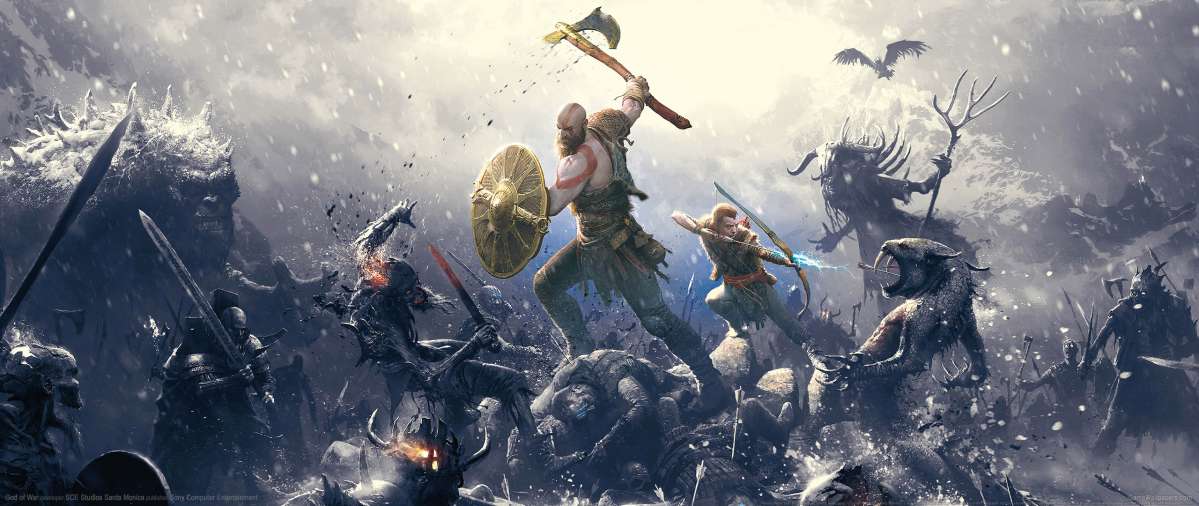 God of War 2017 fondo de escritorio