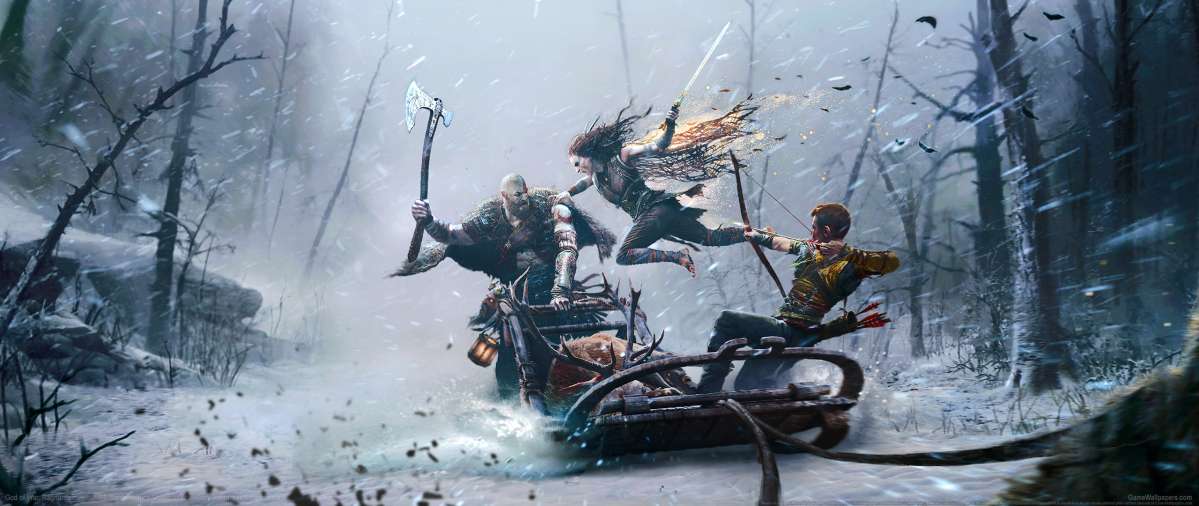 God of War: Ragnarok ultrawide fondo de escritorio 02