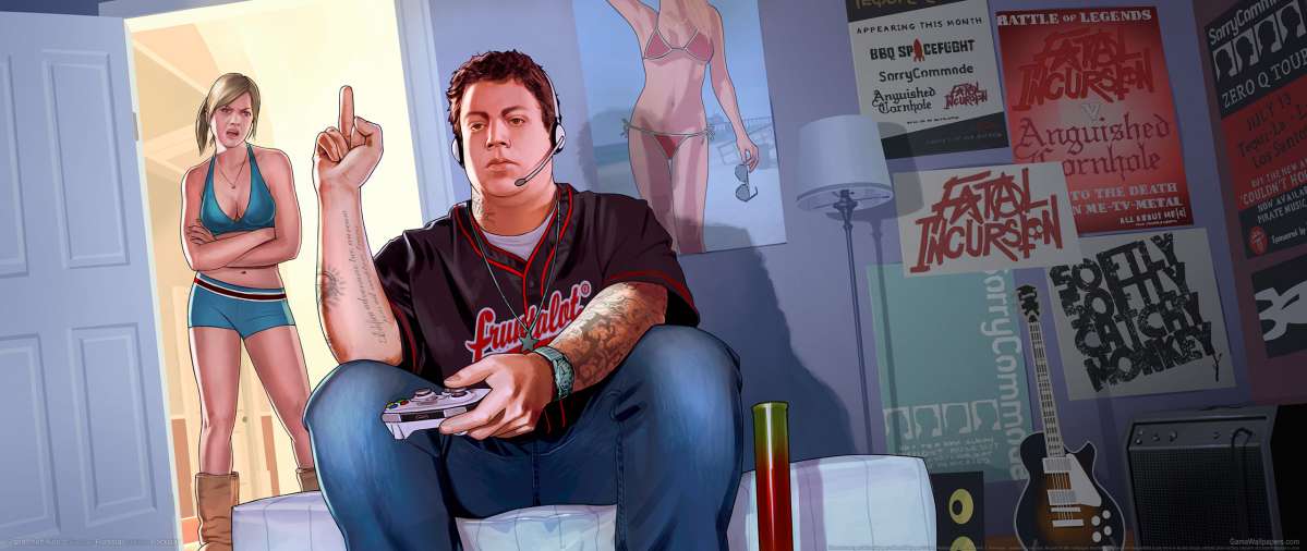 Grand Theft Auto 5 ultrawide fondo de escritorio 06