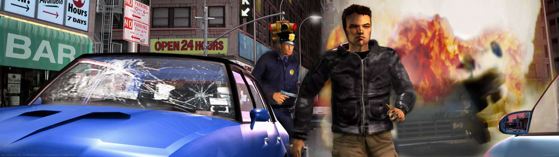 Grand Theft Auto: The Trilogy - The Definitive Edition superwide fondo de escritorio 01