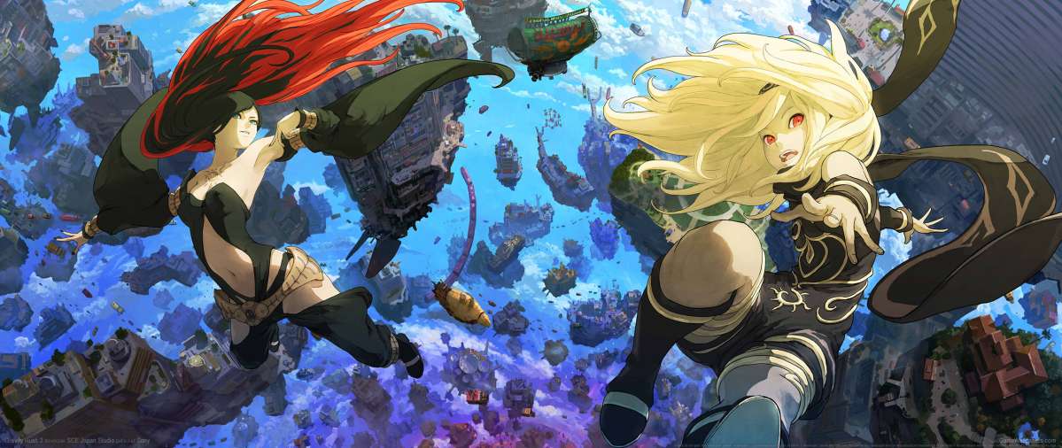 Gravity Rush 2 fondo de escritorio