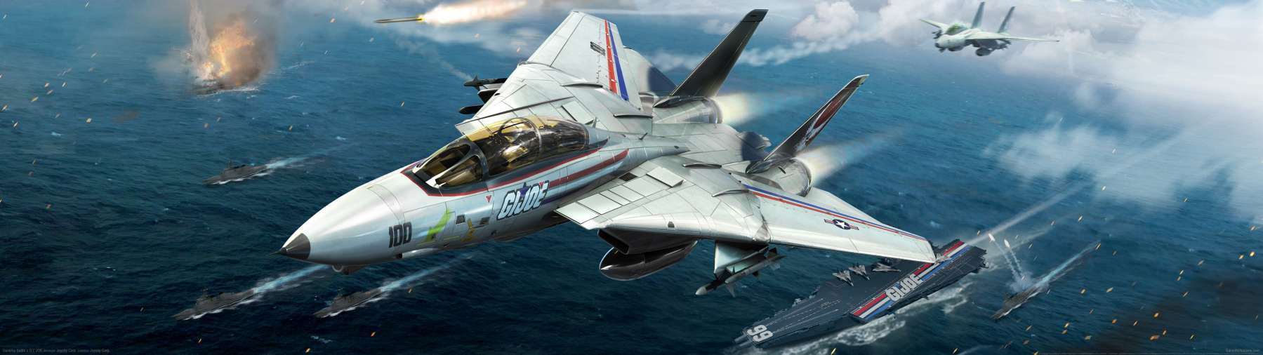 Gunship Battle x G.I. Joe fondo de escritorio