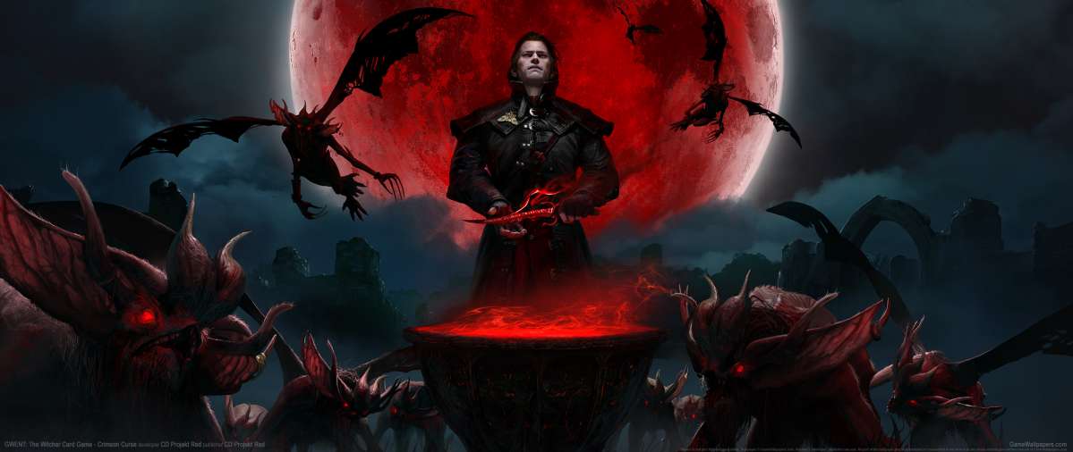 GWENT: The Witcher Card Game - Crimson Curse ultrawide fondo de escritorio 01