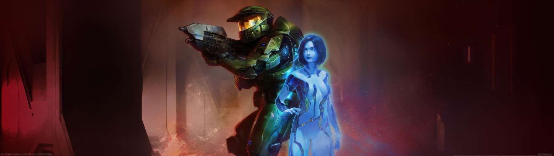 Halo: Campaign Evolved superwide fondo de escritorio 02