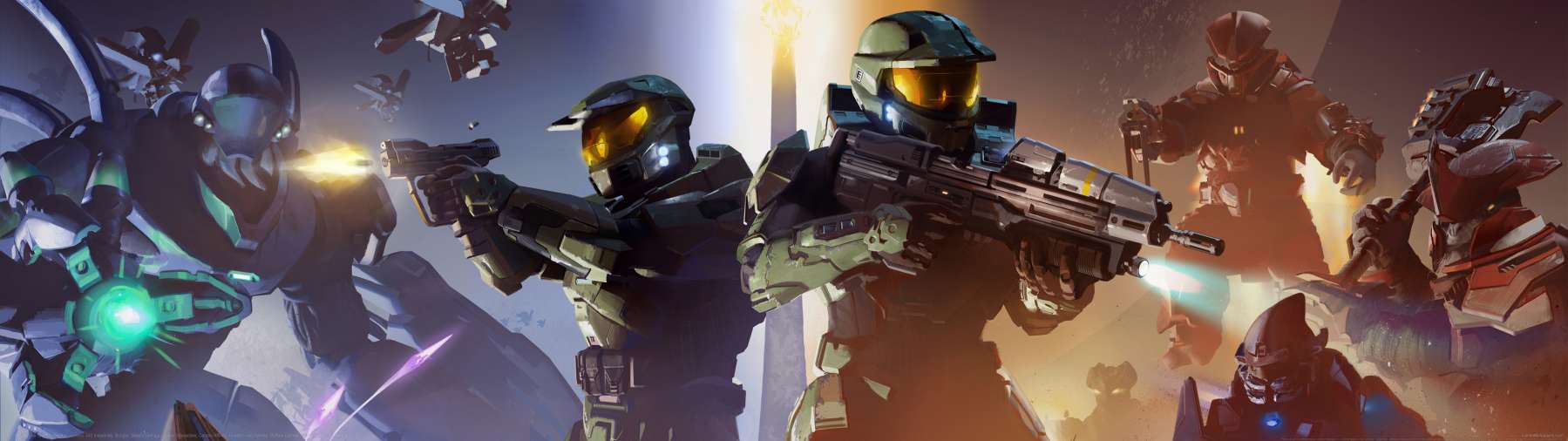 Halo: The Master Chief Collection superwide fondo de escritorio 03