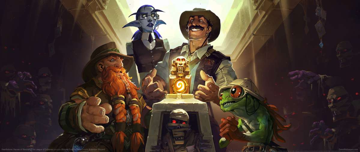 Hearthstone: Heroes of Warcraft - The League of Explorers ultrawide fondo de escritorio 01
