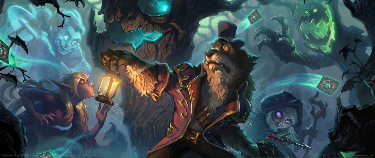 Hearthstone: Heroes of Warcraft - The Witchwood fondo de escritorio